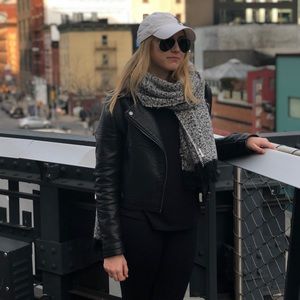 Top Shop Woman’s moto faux leather jacket